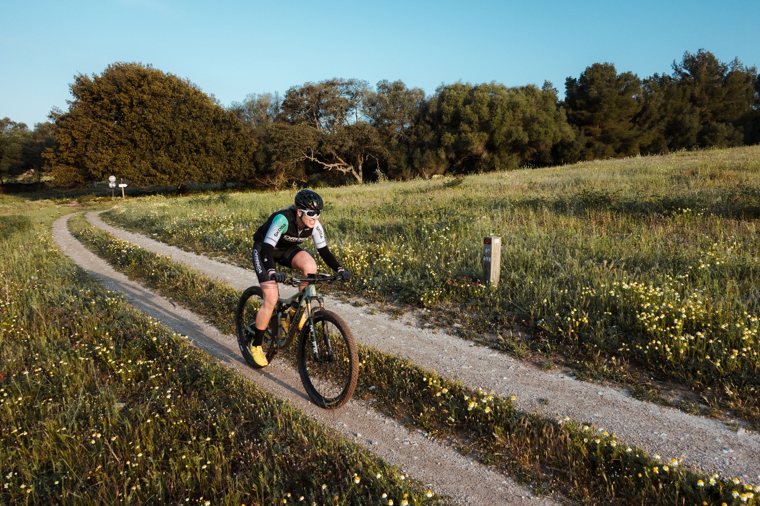 Sandra Jordà durant el repte Camí de Cavalls 360º Non-Stop (Foto: Camí de Cavalls 360º).