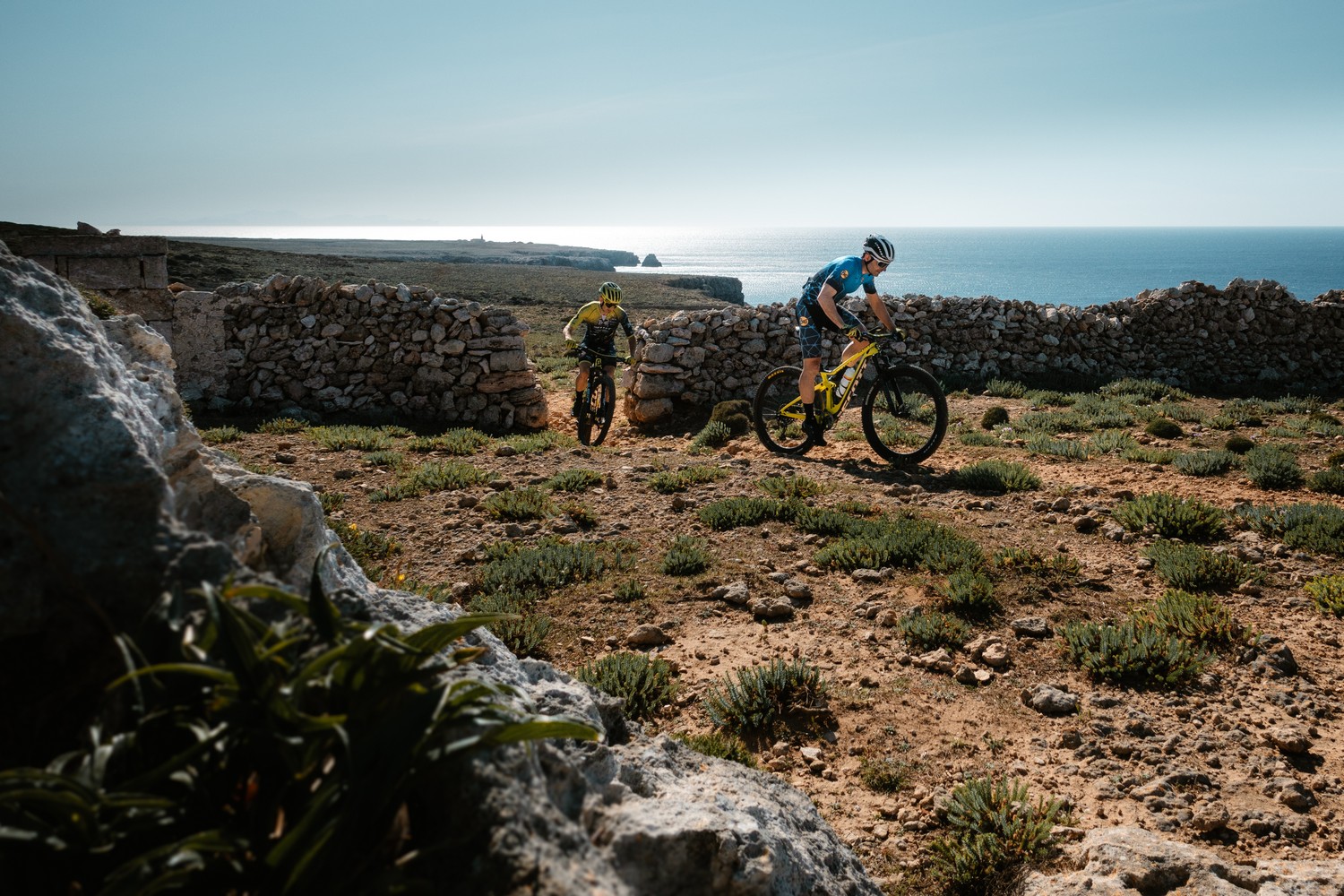 Pau Zamora i Joan Llordella durant Camí de Cavalls 360º Non-Stop (Foto: Camí de Cavalls 360º).