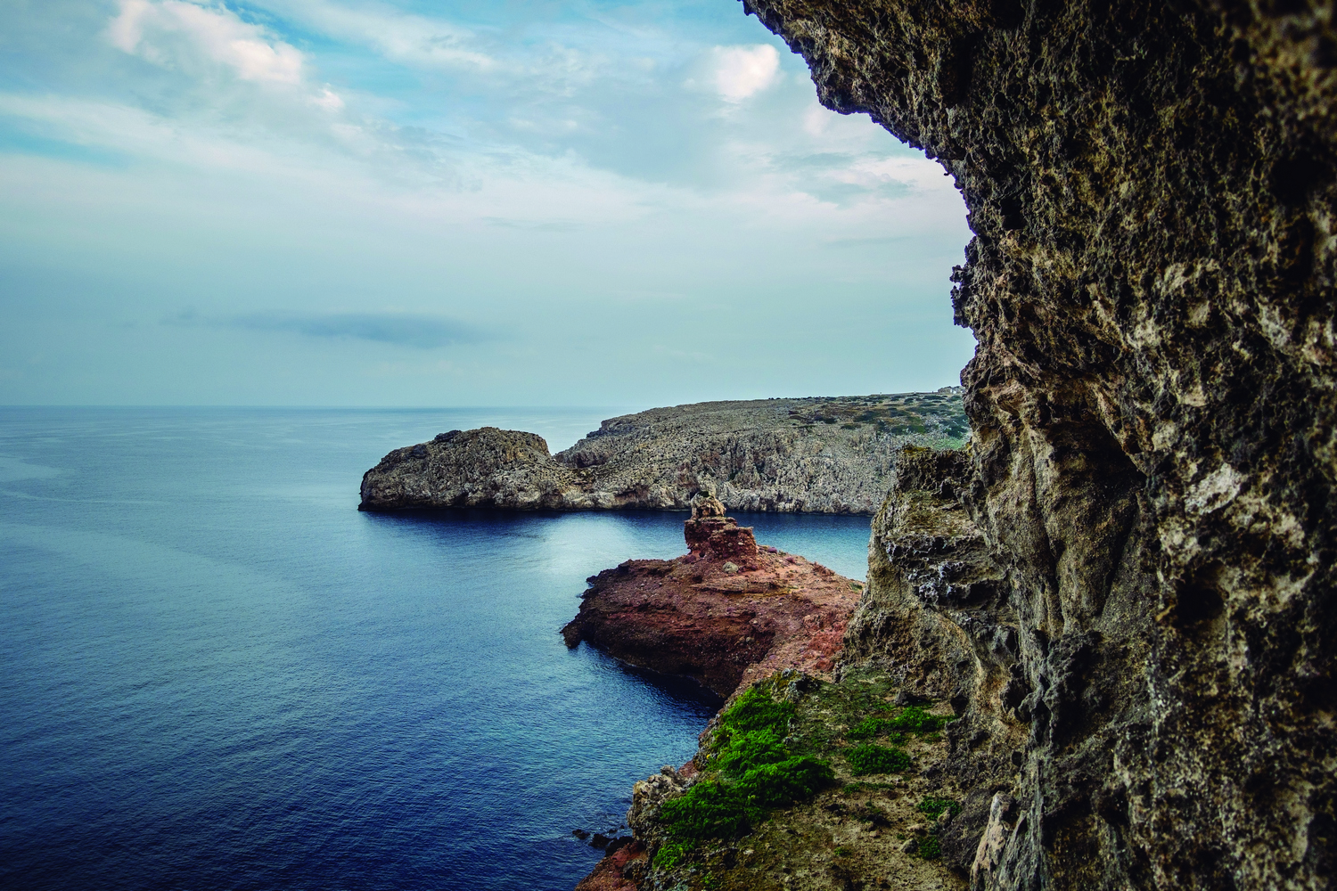 Punta de s'Elefant i Coll de Cala Morell (Foto: Camí de Cavalls 360º).