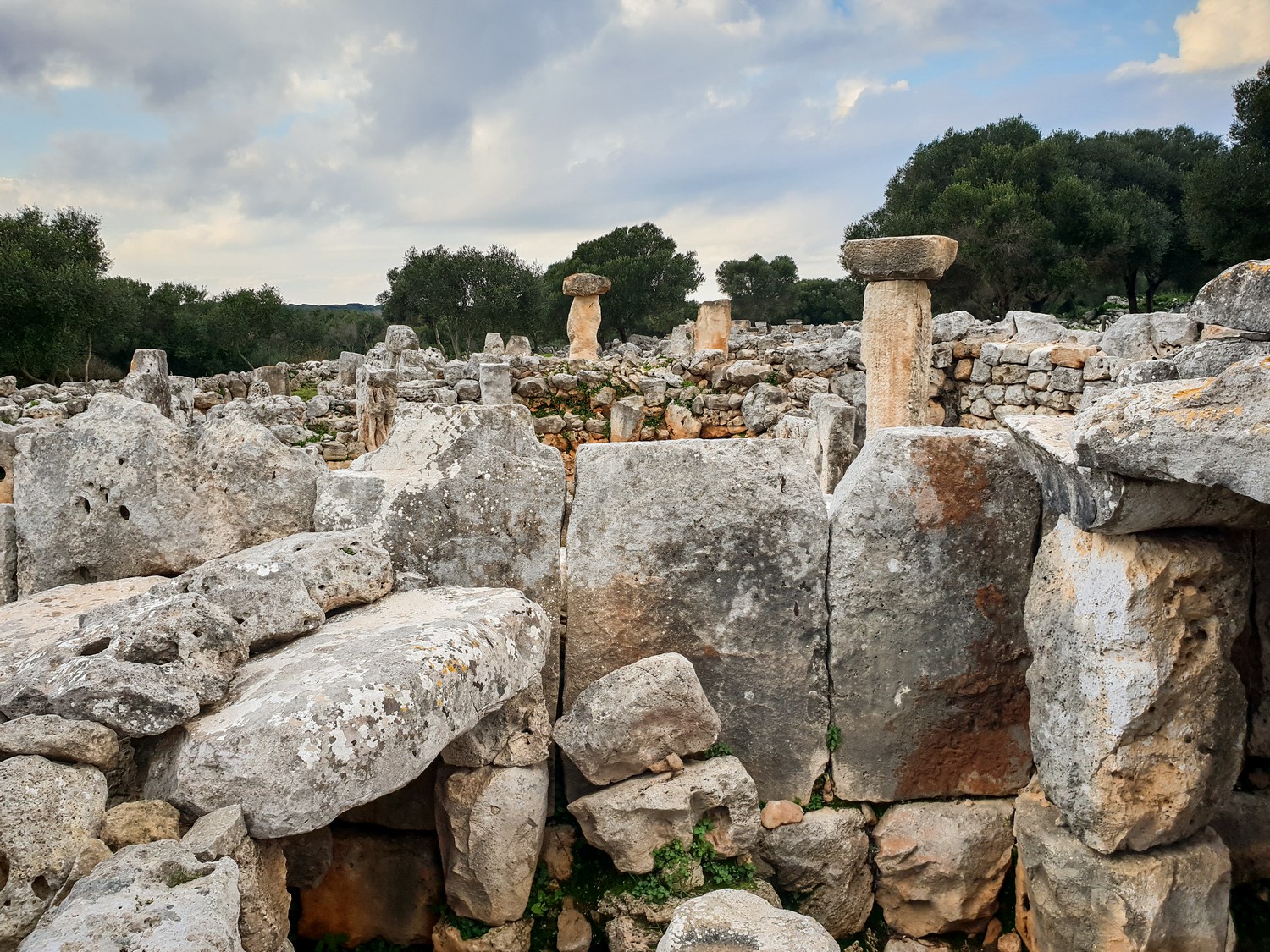 Poblat talaiòtic de Torre d_en Galmés (Foto: Camí de Cavalls 360º).