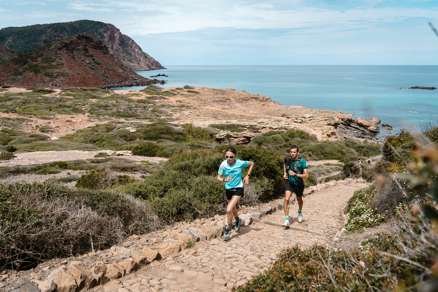 Anna Comet en l'etapa 1 de l'ARTIEM Epic Camí de Cavalls 360º 2022 en categoría TrailRun Epic 360º (Foto: Camí de Cavalls 360º).