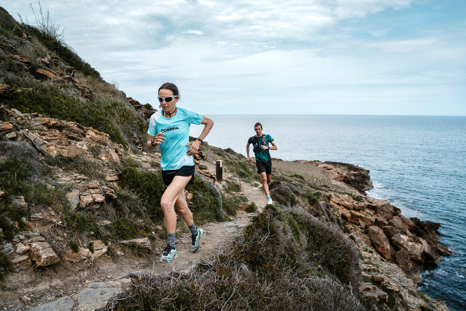 Anna Comet en l'etapa 1 de l'ARTIEM Epic Camí de Cavalls 360º 2022 en categoría TrailRun Epic 360º (Foto: Camí de Cavalls 360º).