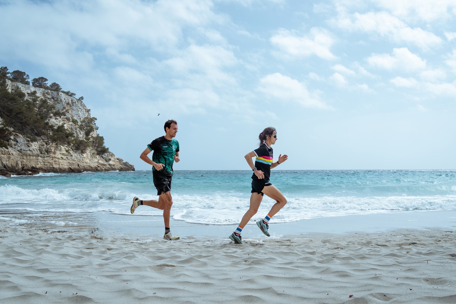 Anna Comet en l'etapa 1 de l'ARTIEM Epic Camí de Cavalls 360º 2022 en categoría TrailRun Epic 360º (Foto: Camí de Cavalls 360º).