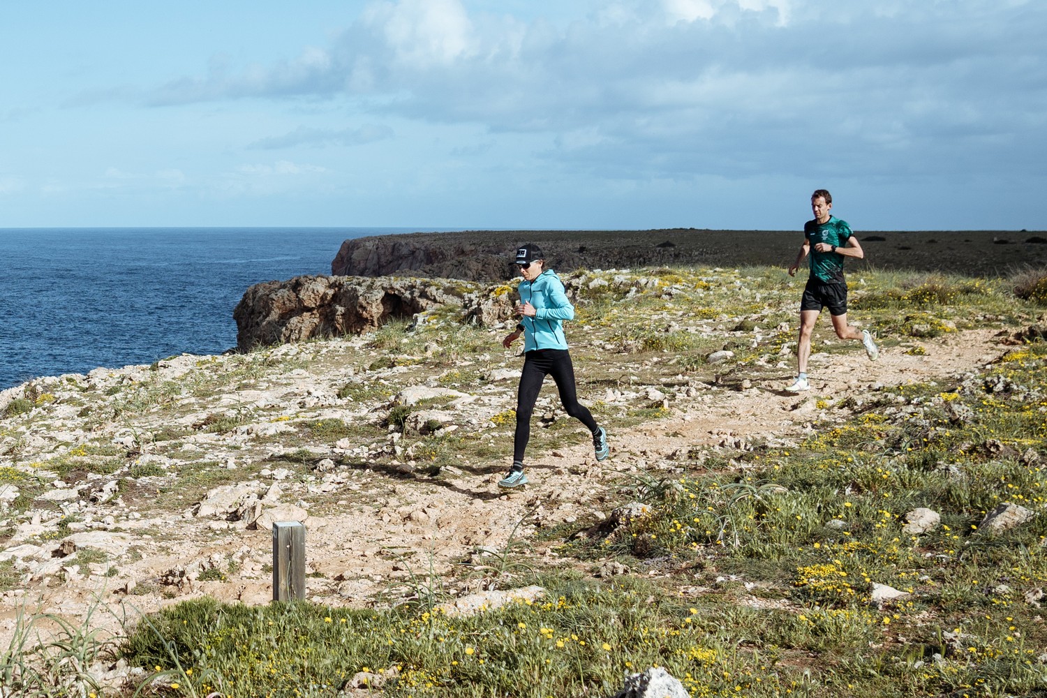 Anna Comet en l'etapa 3 de l'ARTIEM Epic Camí de Cavalls 360º 2022 en categoría TrailRun Epic 360º (Foto: Camí de Cavalls 360º).