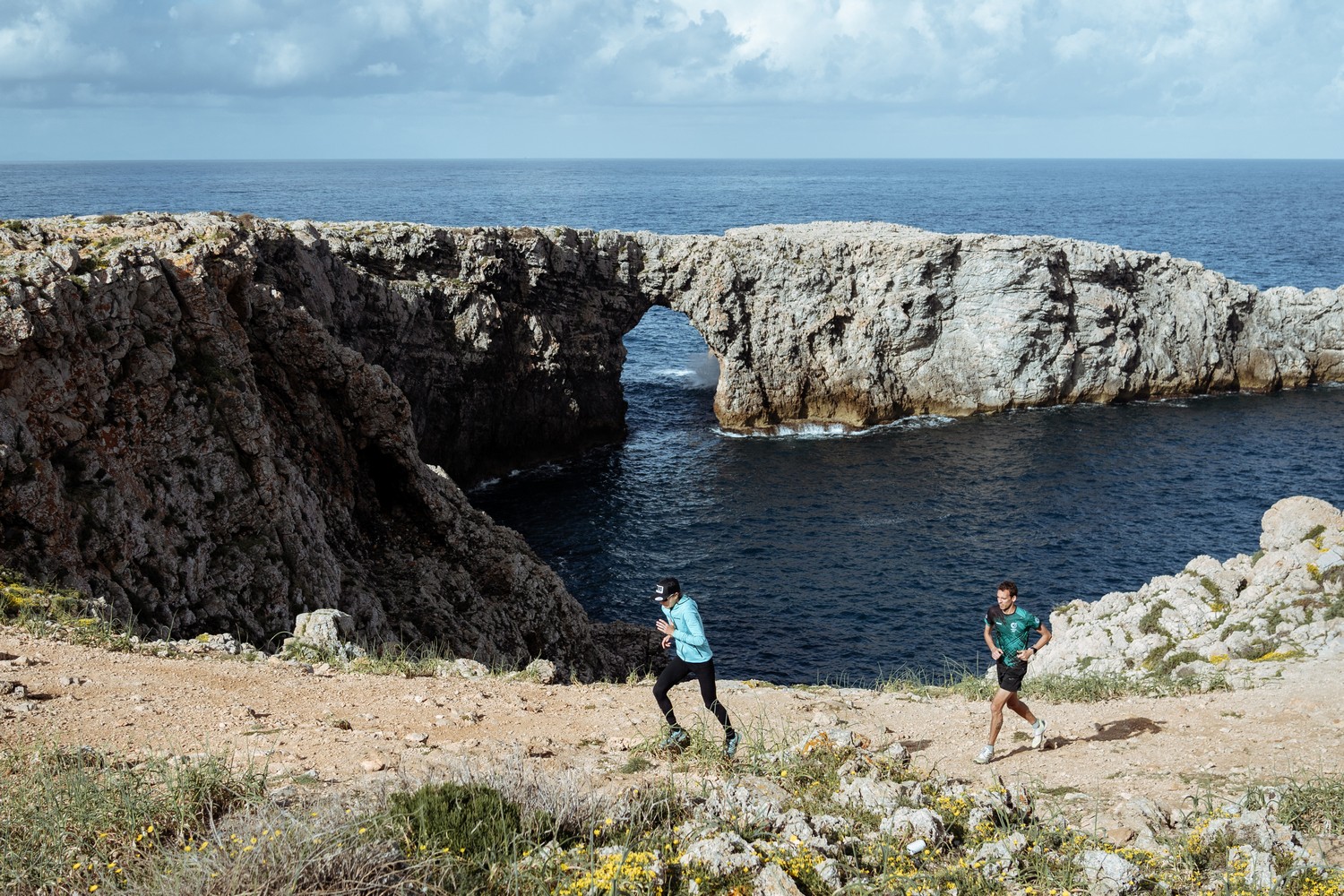 Anna Comet en l'etapa 3 de l'ARTIEM Epic Camí de Cavalls 360º 2022 en categoría TrailRun Epic 360º (Foto: Camí de Cavalls 360º).